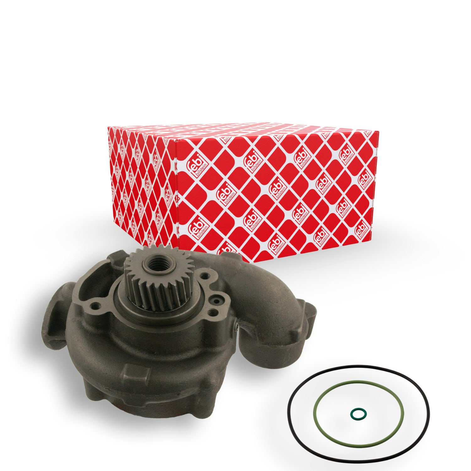 Bomba de água (bomba) de esfriamento, montada com caixa Ford 1547155 preço, a partir de 230,78 USD